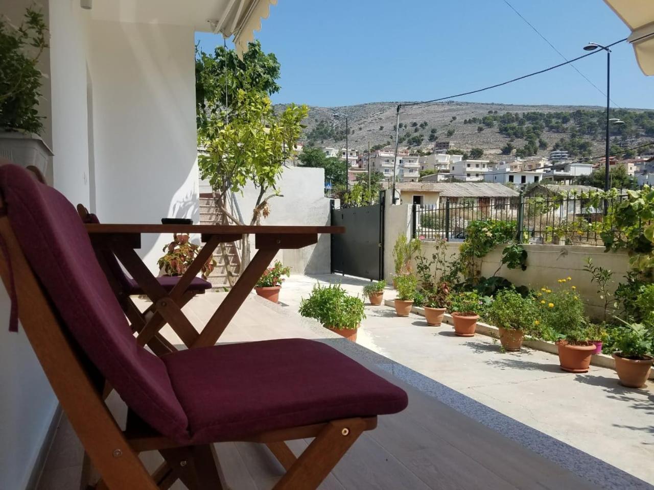 Apartamento Vila Alikaj Sarandë Exterior foto